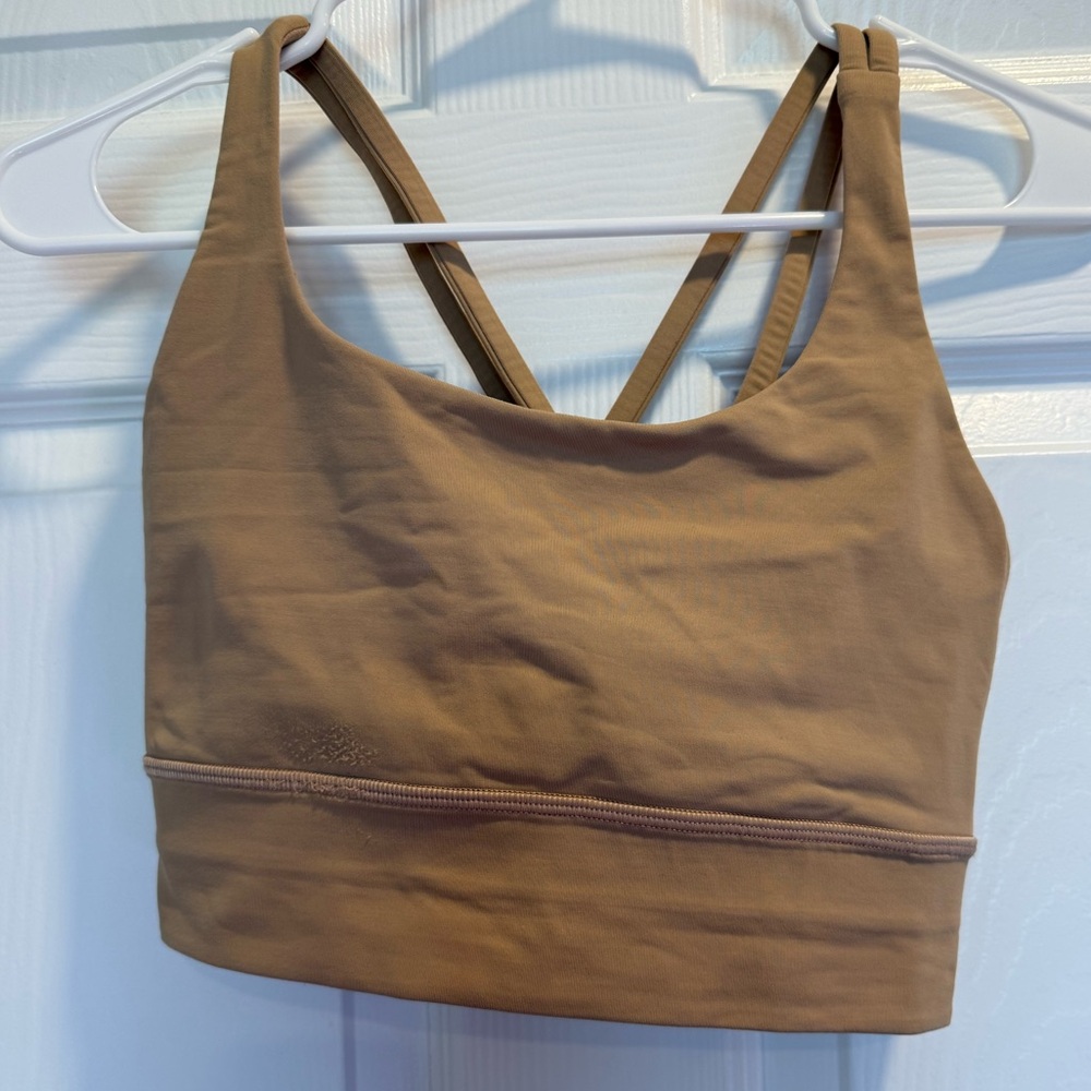 Lululemon Energy Bra Long Line *Medium Support, B–D Cup
Cafe Au Lait